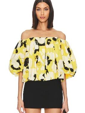 Essentiel Antwerp Frenchie puff sleeve shirt